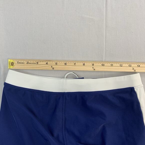 Taddlee SwimsuitTrunks Mens M Blue Boxer Swimwear Square Cut Board Shorts - Picture 7 of 8